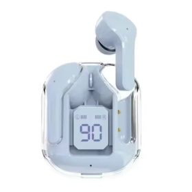 T2 Earphone Bluetooth 5.2 TWS Sports Outdoor Headset Wireless Headphone Earbuds Ear For Smart Phones (Option: Blue)